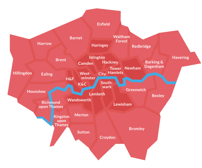 London boroughs pest control