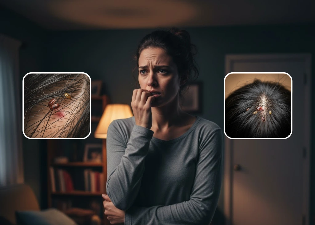 can bed bugs live in your hair