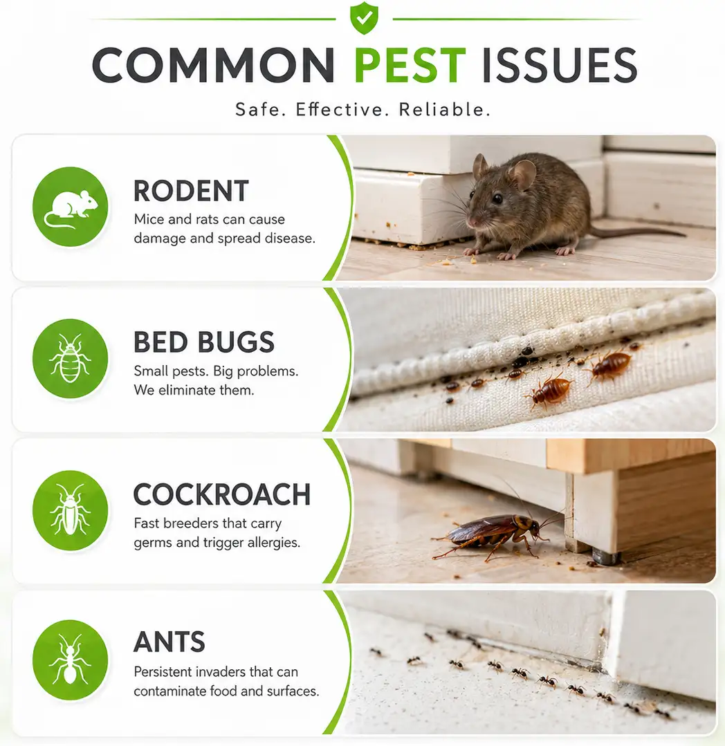Common Pest Issues Across Fulham