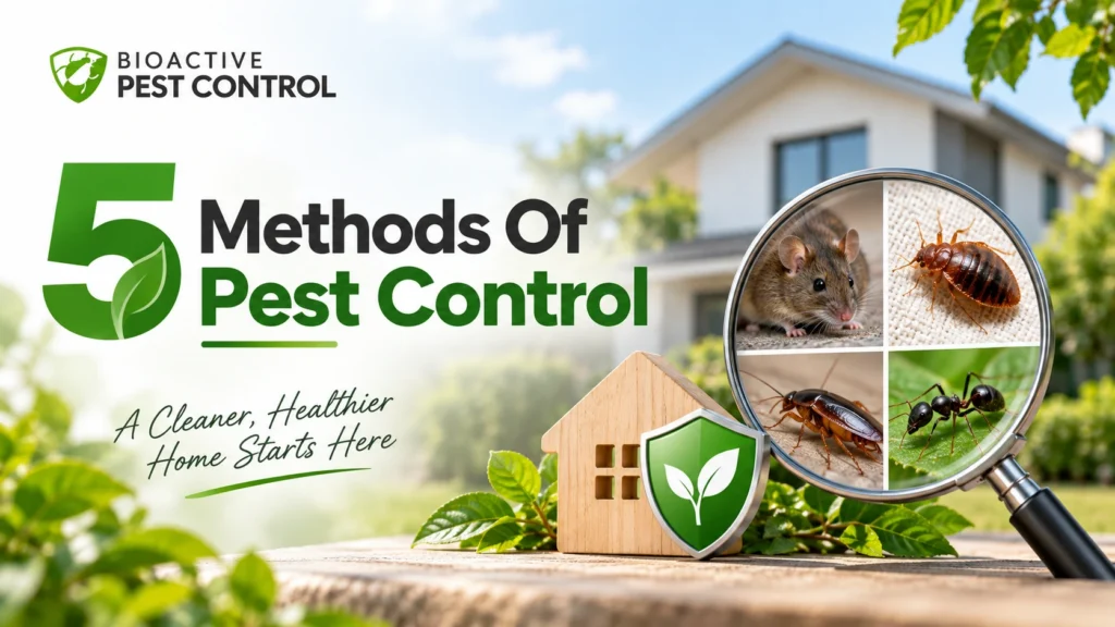 5 Methods of Pest Control