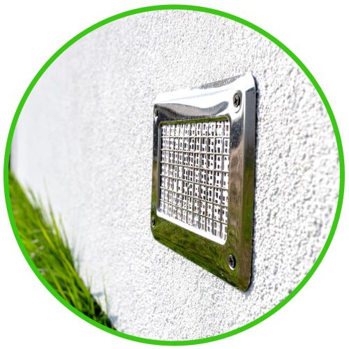 Covering air bricks to stop rats and mice entering your home
